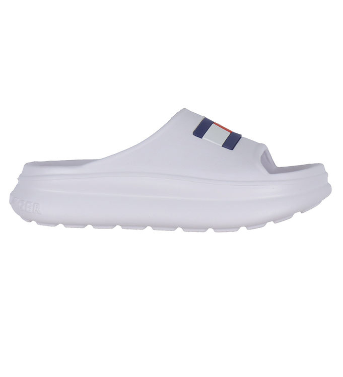 11: Tommy Hilfiger Badesandaler - Foam Slide - White