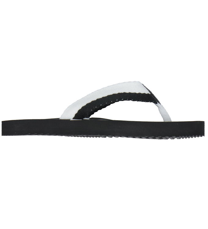 #3 - Calvin Klein Klipklapper - Logo Flip Flop - Black/White