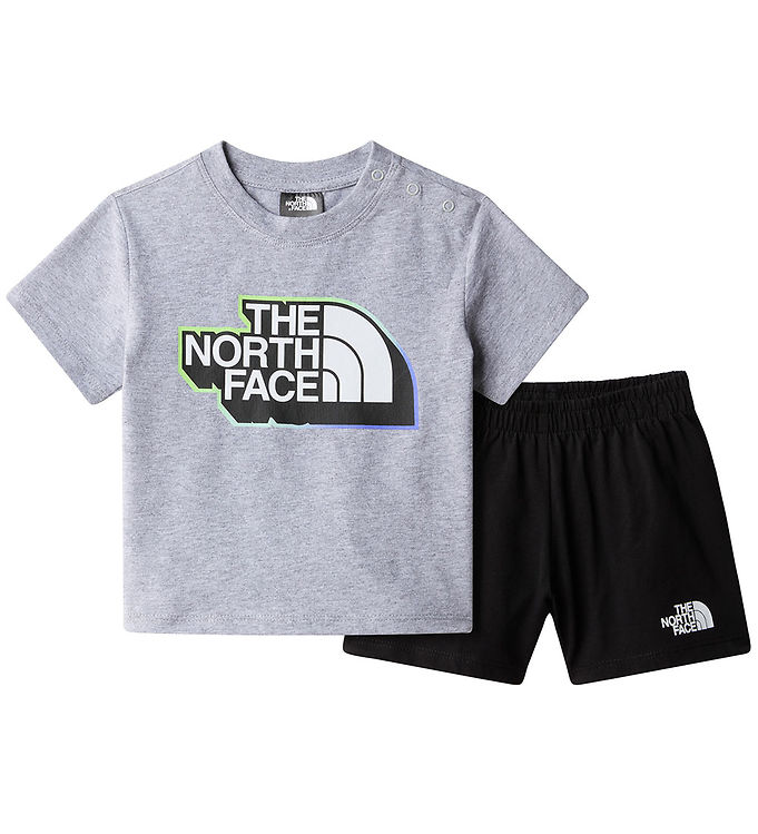 The North Face Shortssæt T Shirt/shorts Light Grey Heather/s