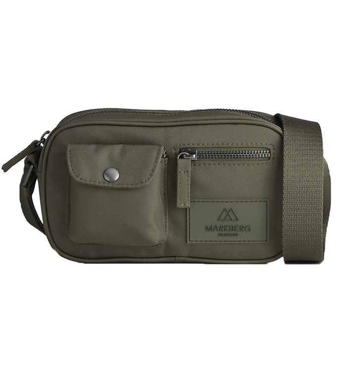 Markberg DarlaMBG Small Skuldertaske Monochrome Dark Olive