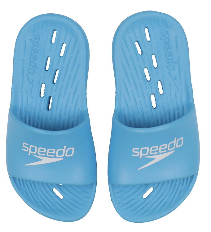 #2 - Speedo Badesandaler - Blå/Hvid