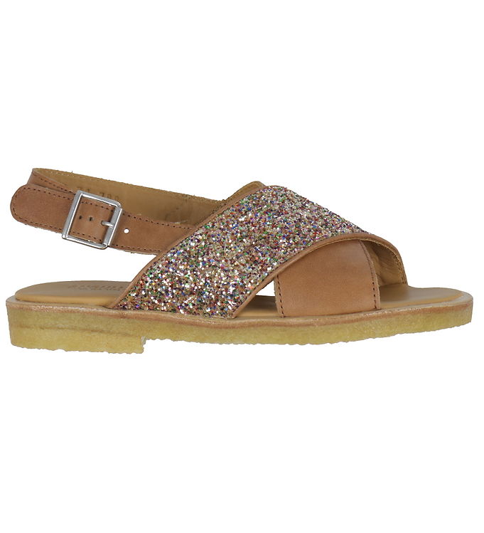 Angulus Sandaler – Tan/Multi Glitter