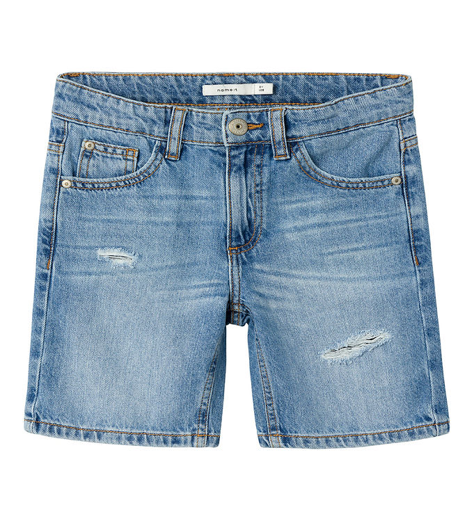 Name It Shorts Noos Nkmsilas Medium Blue Denim