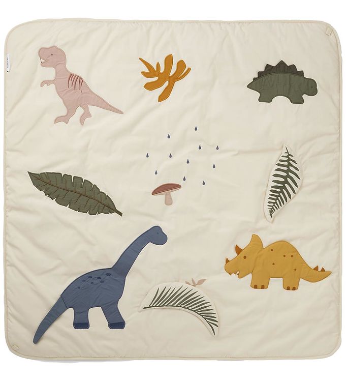 Liewood Aktivitetstæppe 110x110 Glenn Dino Mix