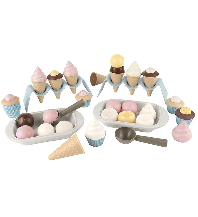 Dantoy BIO Plastic Cupcake & Is-sæt - 54 Dele unisex