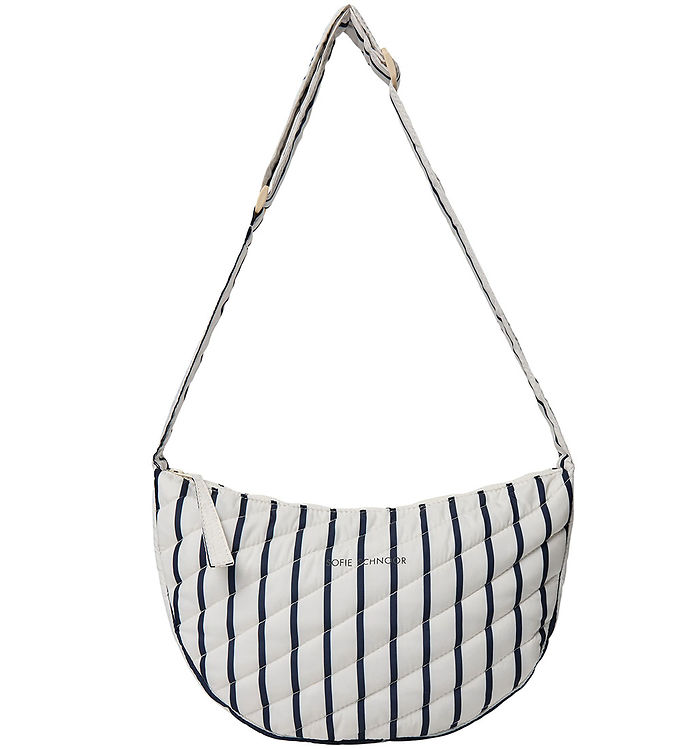 Billede af Sofie Schnoor Bæltetaske - Off White/Navy Striped