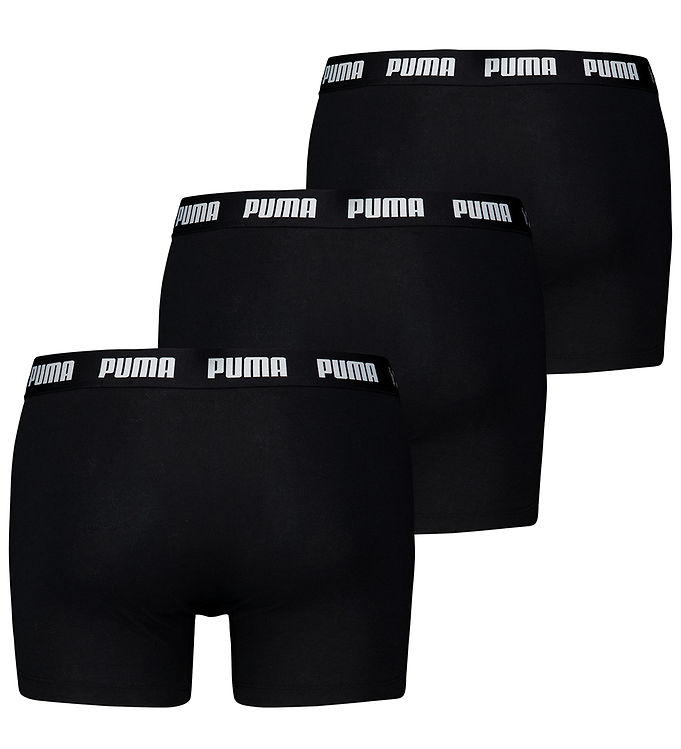 Puma Boxershorts - 3-pak Black/Black male