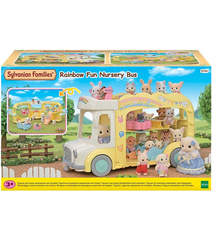 Sylvanian Families - Rainbow Fun Nursery Bus 5744 unisex