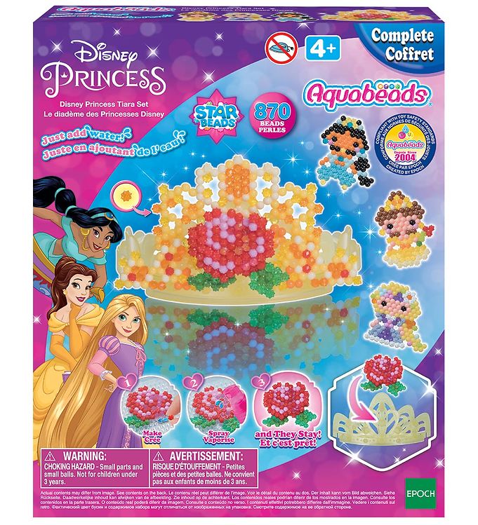 4: Aquabeads Perler - Disney Prinsesse Krone