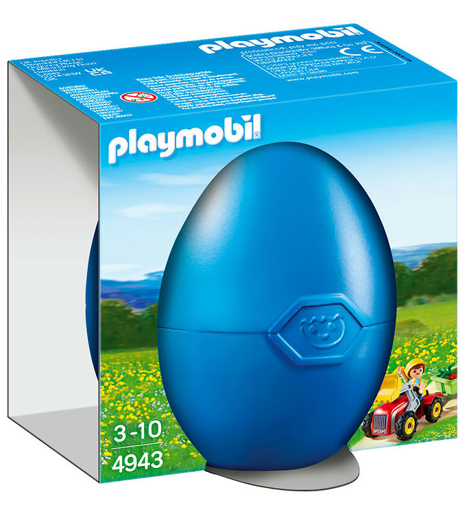 Playmobil Country Påskeæg Med Børnetraktor Til Dreng