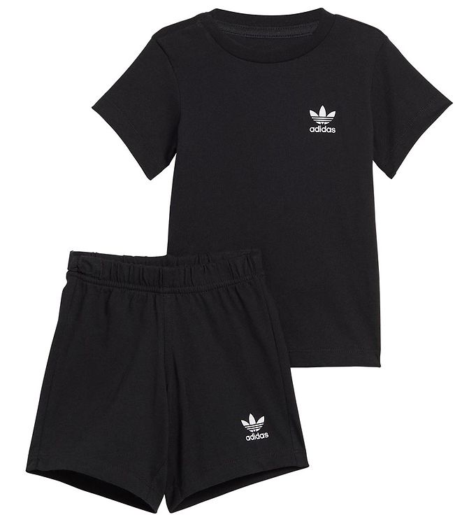 adidas Originals Sæt - T-Shirt/Shorts - Sort