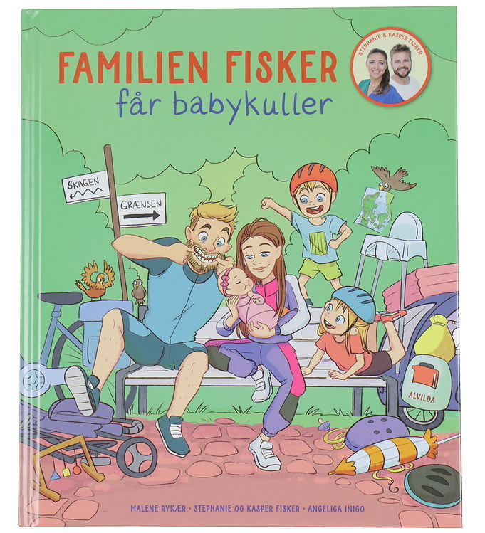Billede af Alvilda Bog - Familien Fisker Får Babykuller - Dansk