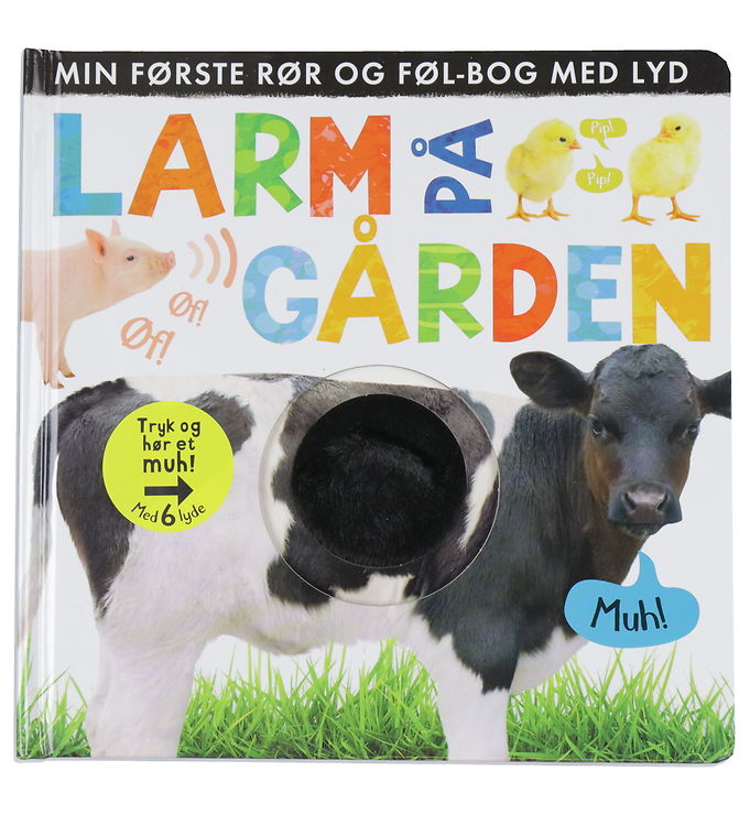 Alvilda Bog m. Lyd - Min Første Rør Og Føl-bog Lyd- Larm På G unisex