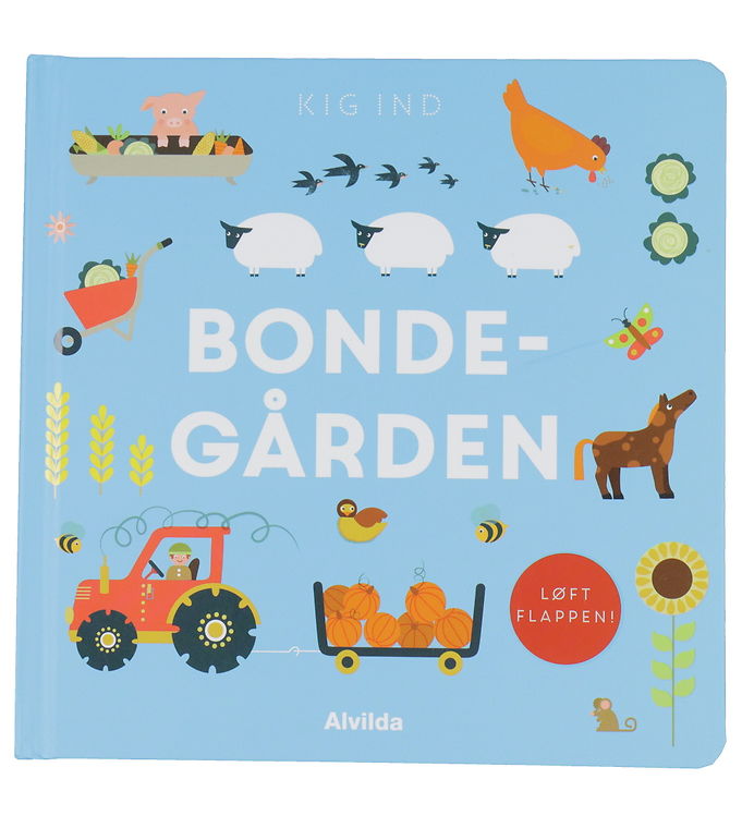 Billede af Alvilda Bog - Kig Ind - Bondegården - Dansk