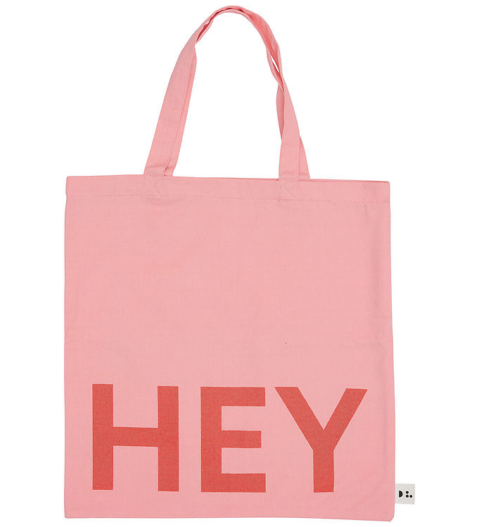 7: Design Letters Shopper - Hey - Soft Red