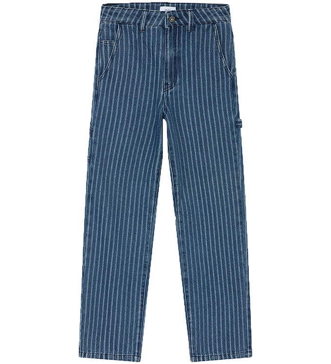 Grunt Jeans - Worker Stripe - Blue