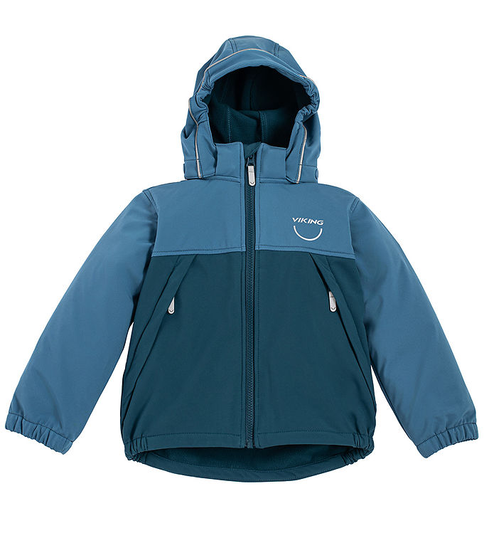 Viking Softshelljakke M. Fleece Play Denim