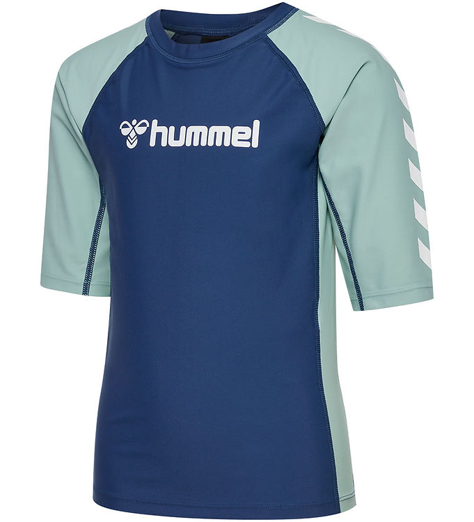 Hummel Badebluse Uv40 Hmlfiji Dark Denim