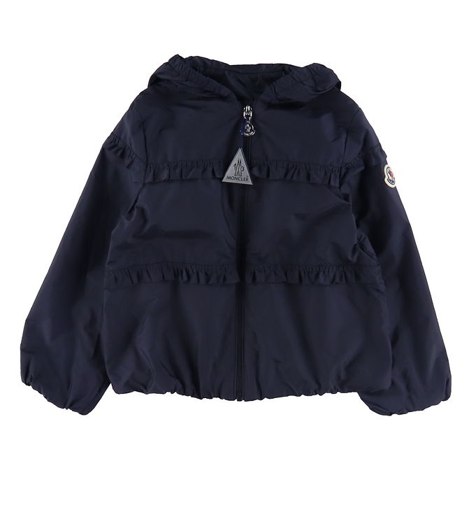 Moncler Jakke Hiti Navy M. Flæser
