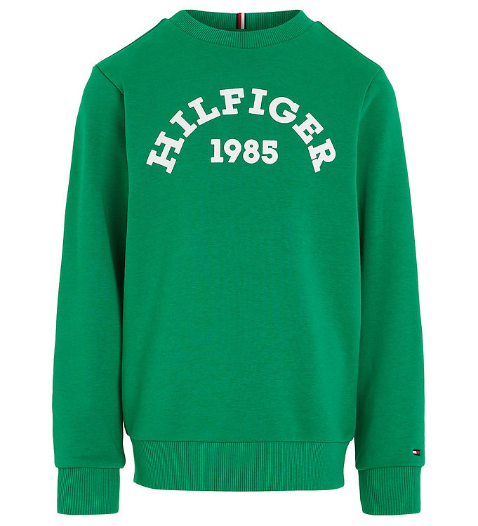 Tommy Hilfiger Sweatshirt - Hilfiger 1985 - Olympic Green