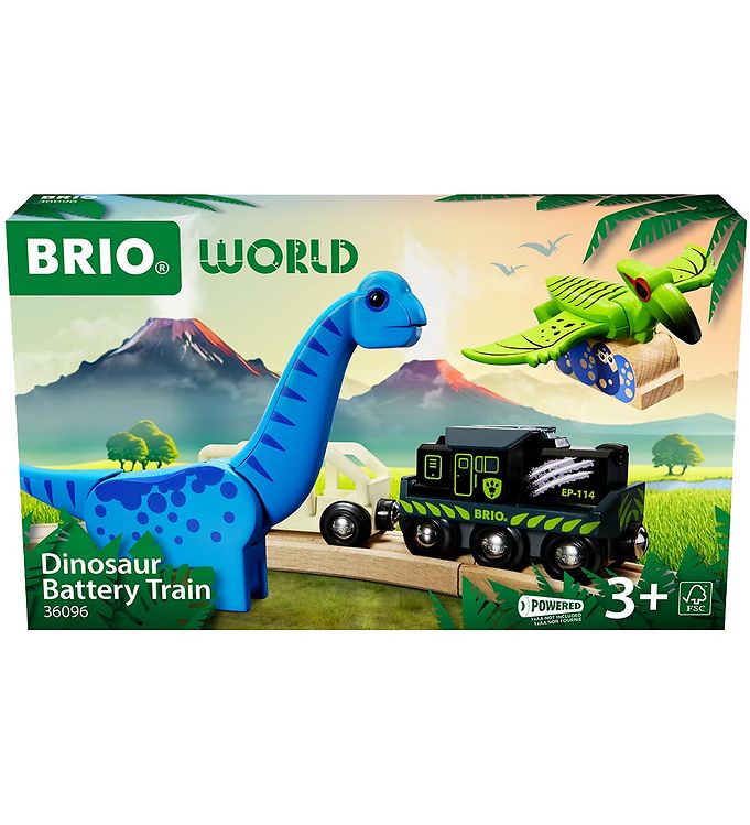 Billede af BRIO Dinosaur Battery Train - 36096