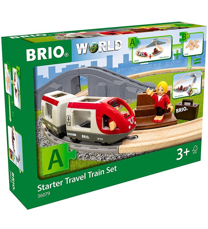 Billede af BRIO Starter Travel Train Set - 36079