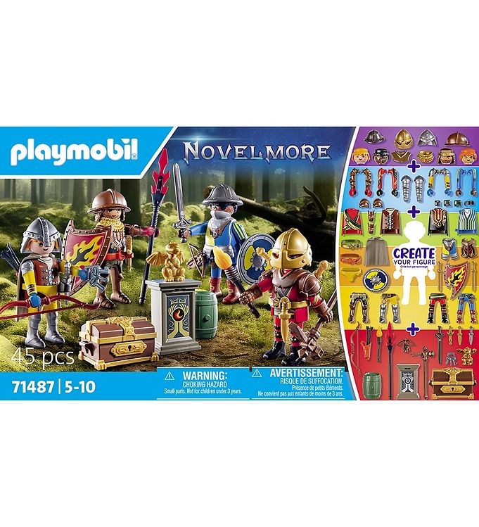 Billede af Playmobil Novelmore - My Figures - Ridderne af Novelmore - 45 De