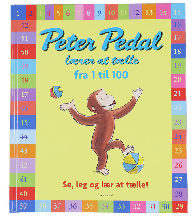 Forlaget Carlsen Bog - Peter Pedal Lærer At Tælle Fra 1 Til 100 unisex
