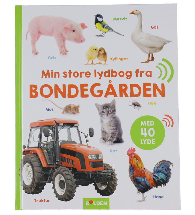 Forlaget Bolden Bog m. Lyd - Min Store Lydbog Fra Bondegården unisex