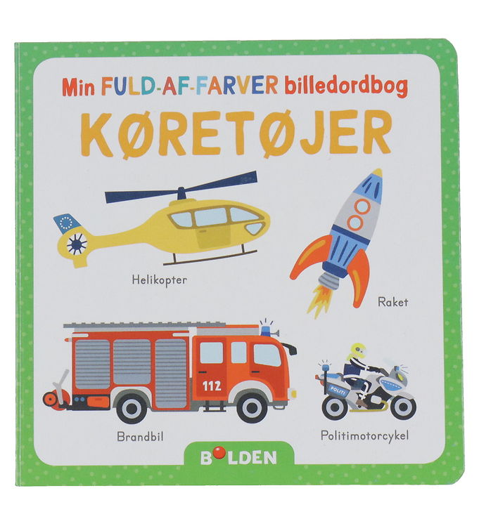 Forlaget Bolden Billedbog Min Fuld Farver Billedordbog
