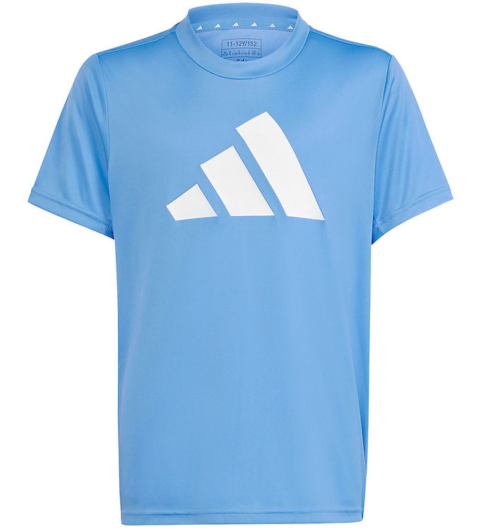 adidas Performance T-shirt - U TR-ES Logo - Blå/Hvid