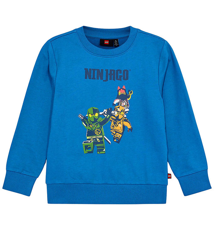 10: LEGOÂ® Ninjago Sweatshirt LWSCout - Middle Blue