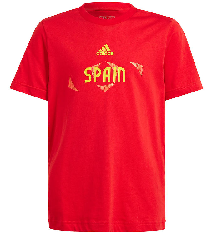 adidas Performance T-shirt - Spain - Rød/Gul