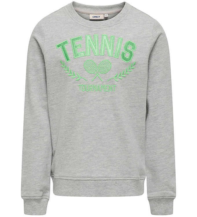 Kids Only Sweatee Shirt Kogvilla Light Grey Melange Tennis