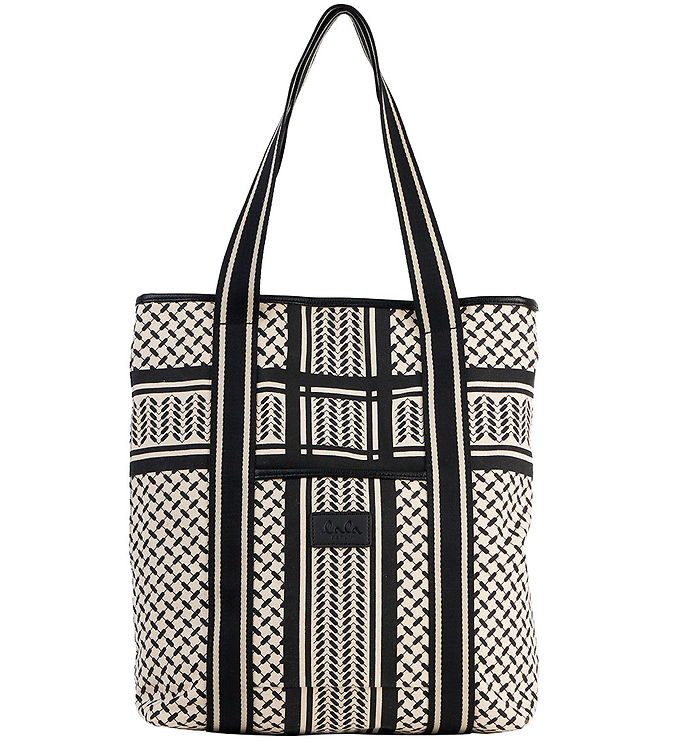 Billede af Lala Berlin Shopper - Carmela 2.0 - Heritage Stripe Black