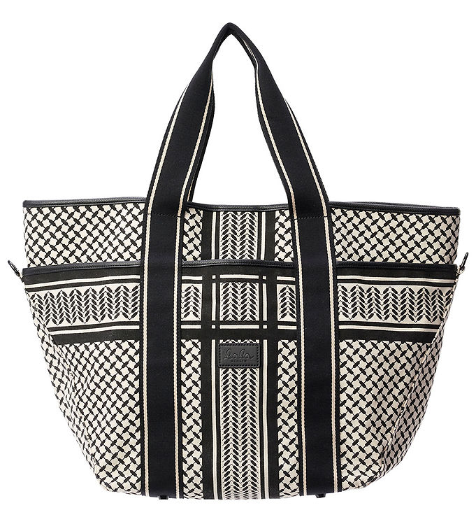 Billede af Lala Berlin Shopper - East West Tote Marin - Heritage Stripe Bla