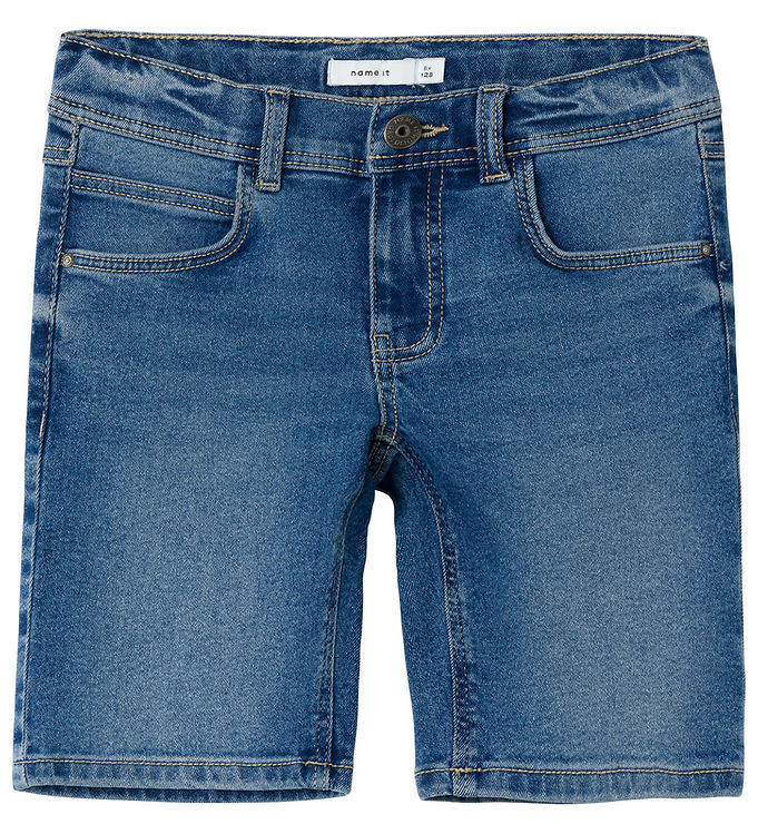 Name It Shorts Nkmryan Dark Blue Denim