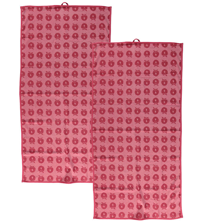 Småfolk Håndklæde - 2-pak - 70 x 140 - Sea Pink