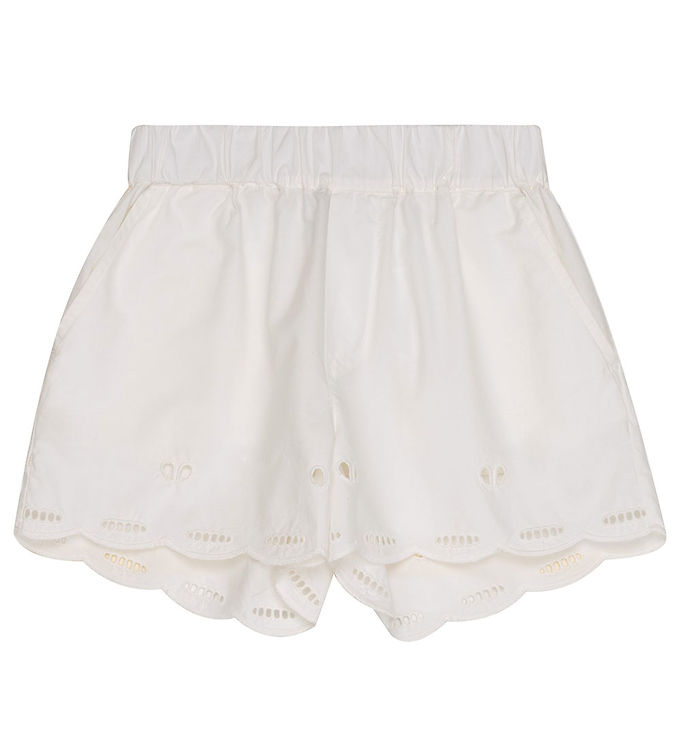 Stella Mccartney Kids Shorts Ivory M. Hulmønster