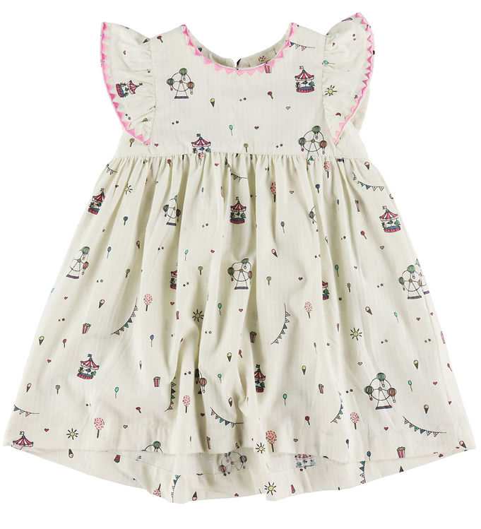 Copenhagen Colors Kjole Cream Tivoli Print