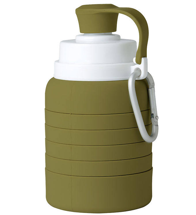 Mininor Foldbar Drikkedunk - Silikone - 200-500 ml - Grøn