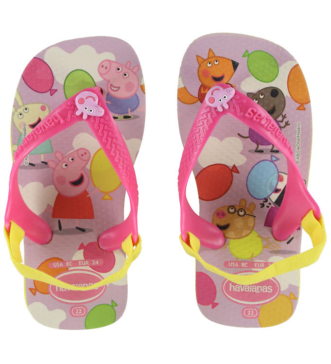 Havaianas Klipklapper - Baby Peppa Pig Citrus Yellow female