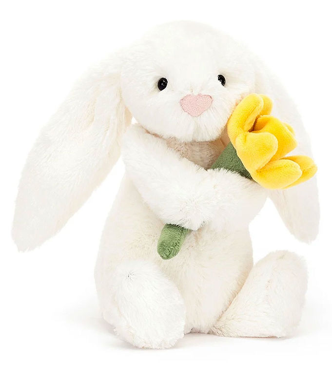 Jellycat Bamse - 18x9 cm Bashful Daffodil Bunny unisex