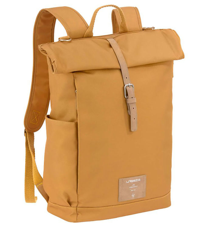 Lässig Pusletaske – GRE Rolltop Backpack – Curry