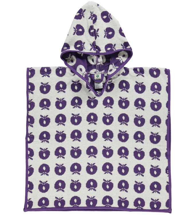 Småfolk Badeponcho - Purple Heart