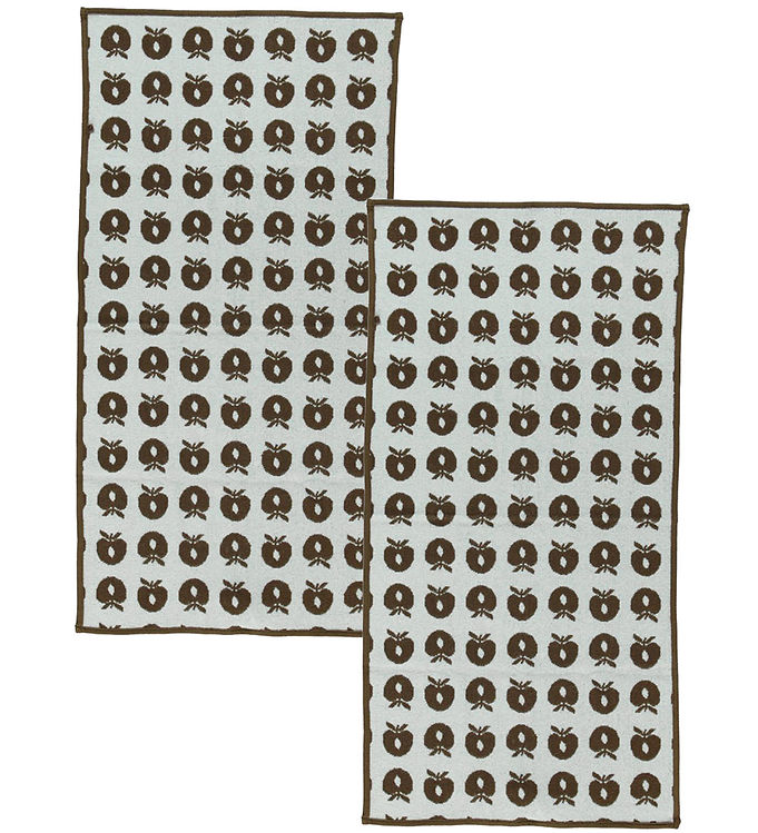 Småfolk Håndklæde - 2-pak - 50x100 - Bison