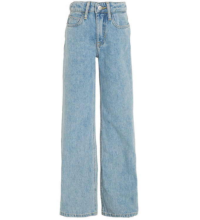 Calvin Klein Jeans - Wide Leg - Light Marble Blue