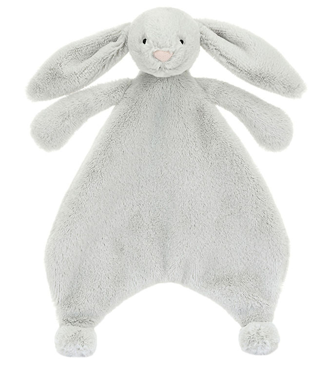 Jellycat Nusseklud - 27x20 cm Bashful Bunny Silver unisex