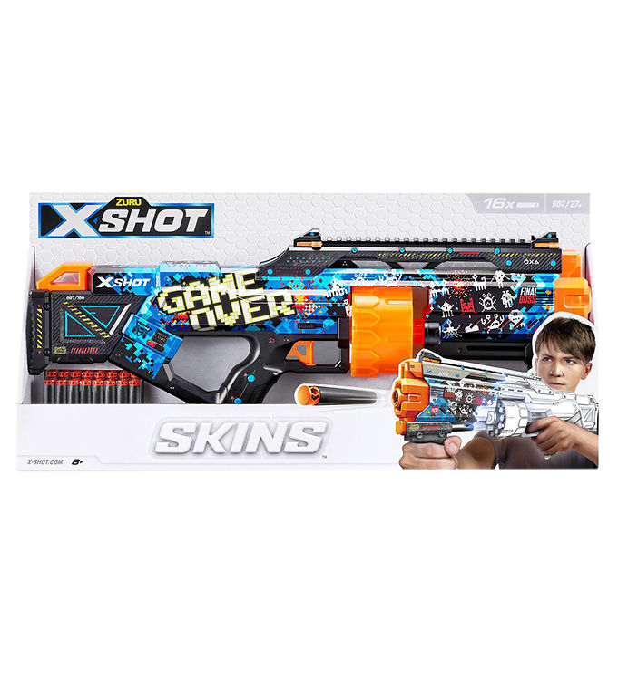 X-SHOT Skumgevær - Skins: Last Stand Game Over unisex