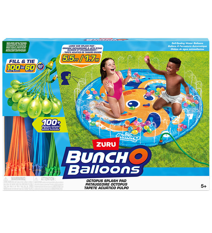 Bunch O Balloons Vandlegetøj - Octosplash Pad m. 100+ Vandballon